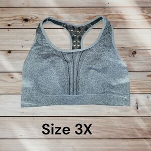 Gray Women's Sports Bra